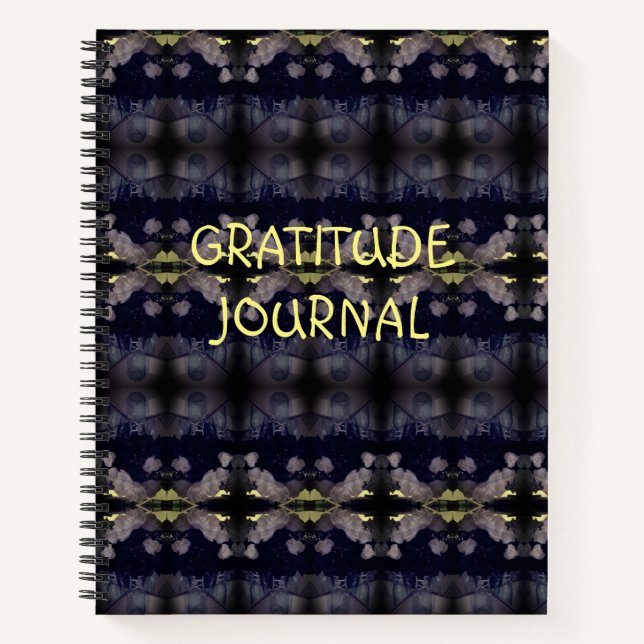 Intertwining Rose Petals Gratitude Journal (Front)