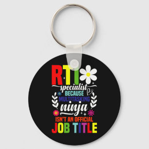 Intervention Teacher Ninja Response Intervention T Key Ring
