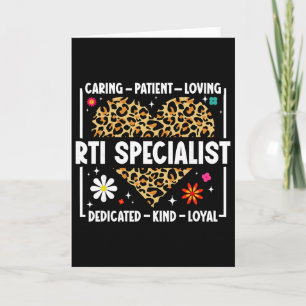 Intervention Team Rti Crew Rti Teacher Rti Special Card