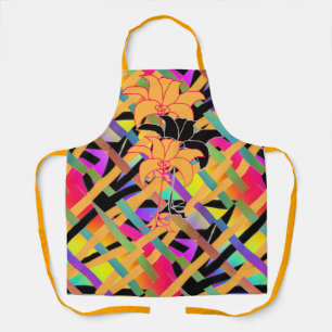 Interwoven Floral Apron