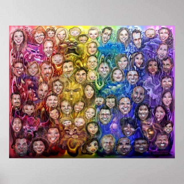 interwoven Kaleidoscope of Emotion Poster (Front)