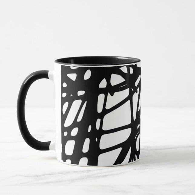 Interwoven Lines Mug (Left)