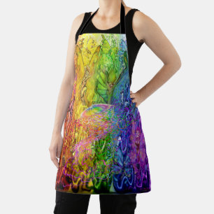 Interwoven Magic Rainbow Apron