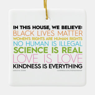 #InThisHouse Ornament