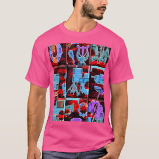Intimate Blue Summer Vibes orchestral music instru T-Shirt