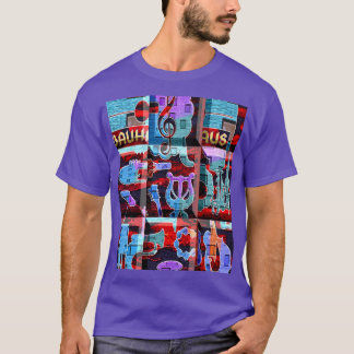 Intimate Blue Summer Vibes orchestral music instru T-Shirt