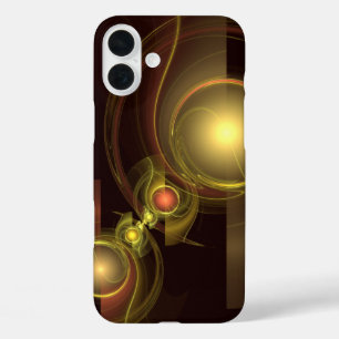 Intimate Connection Abstract Art iPhone 16 Plus Case