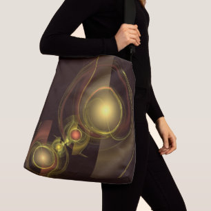 Intimate Connection Abstract Art Cross Body Crossbody Bag