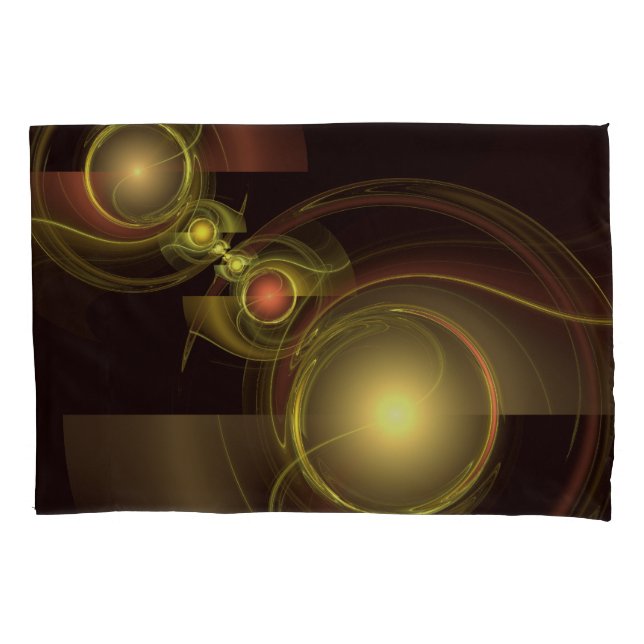 Intimate Connection Abstract Art Pillowcase (Front)