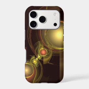Intimate Connection Golden Energy Abstract Art