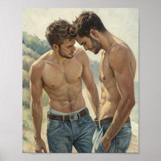 Intimate Stud Connection on the Coast Poster