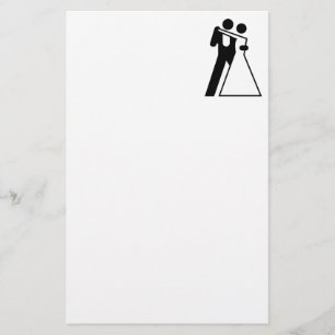 Int'l Sign for Bride & Groom Stationery