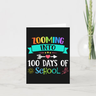 Into 100 Days Of School Teacher Kids Gift  Card