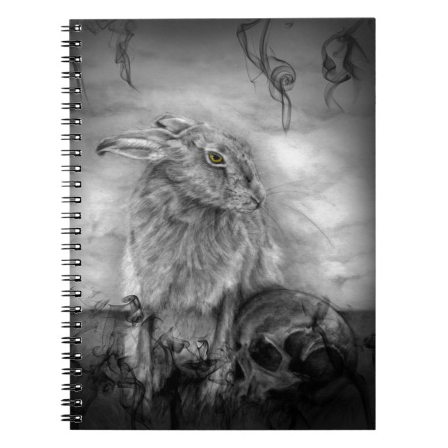 INTO DUST SPIRAL NOTEBOOK (Front)