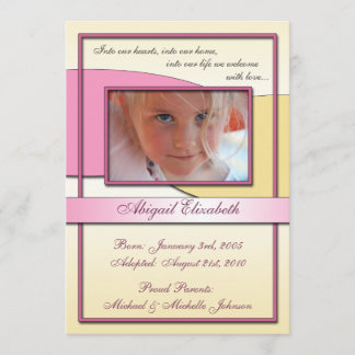 Into Our Hearts ~ Adoption Announcements