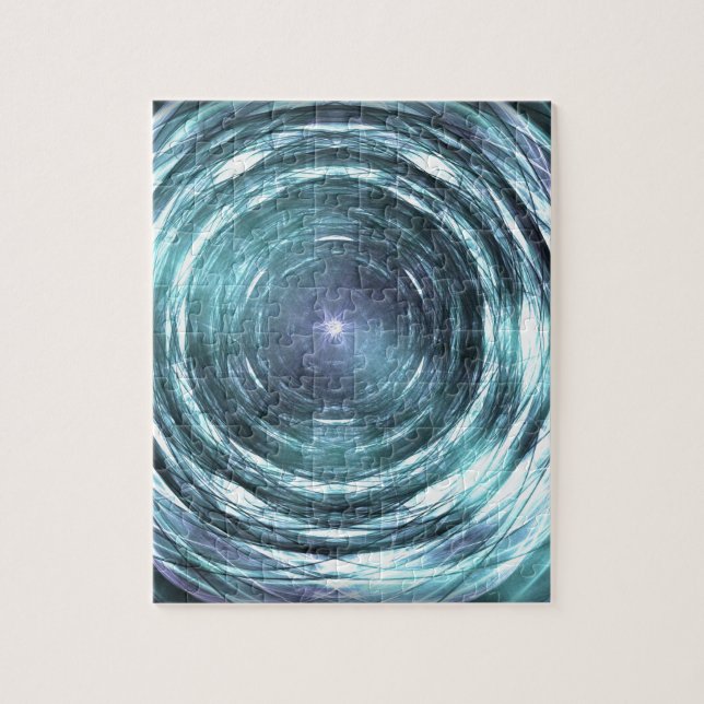 Into the black hole jigsaw puzzle (Vertical)