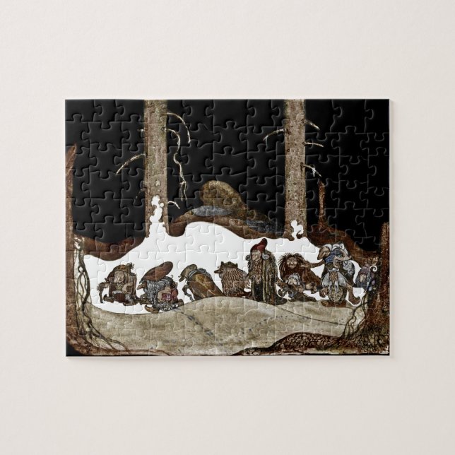 Into the Christmas Night - Jigsaw Puzzle (Horizontal)