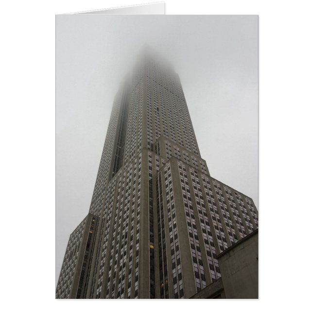 Into the Clouds -Empire State Bldg - NYC (Front)