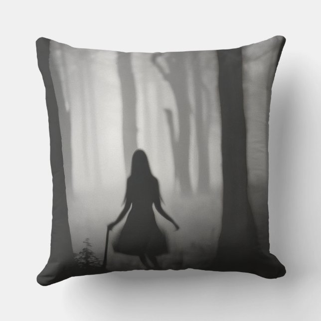 Into the Deep Woods  Cushion (Back)