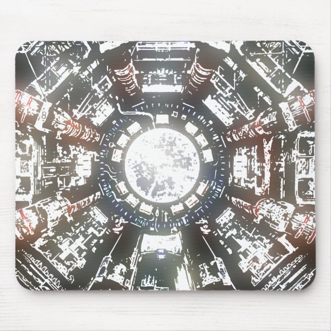 Into the detector mouse pad (Front)