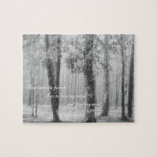 Into the Forest I Go - 8x10 - 110 pcs Jigsaw Puzzle