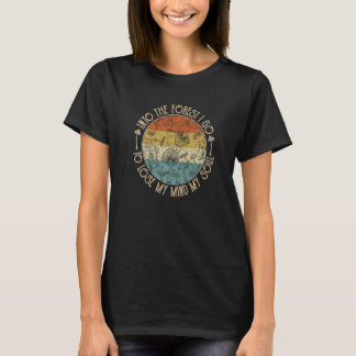 Into The Forest I Go Camping Wild Hinking Mushroom T-Shirt