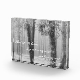 Into the Forest I Go ... Find My Soul Photo Block