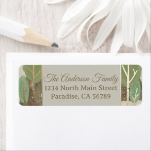 Into The Forest Return Address Labels