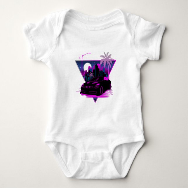 Into The Future Baby Bodysuit (Front)