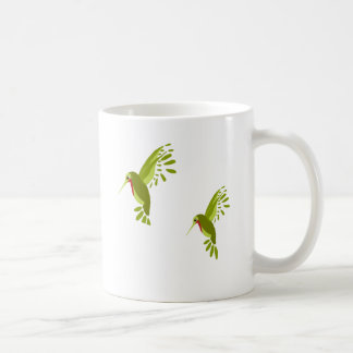 Into the garden with the hummingbirds coffee mug