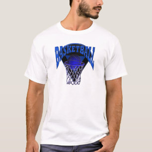 Into The Hoop Basketball and Backboard T-Shirt