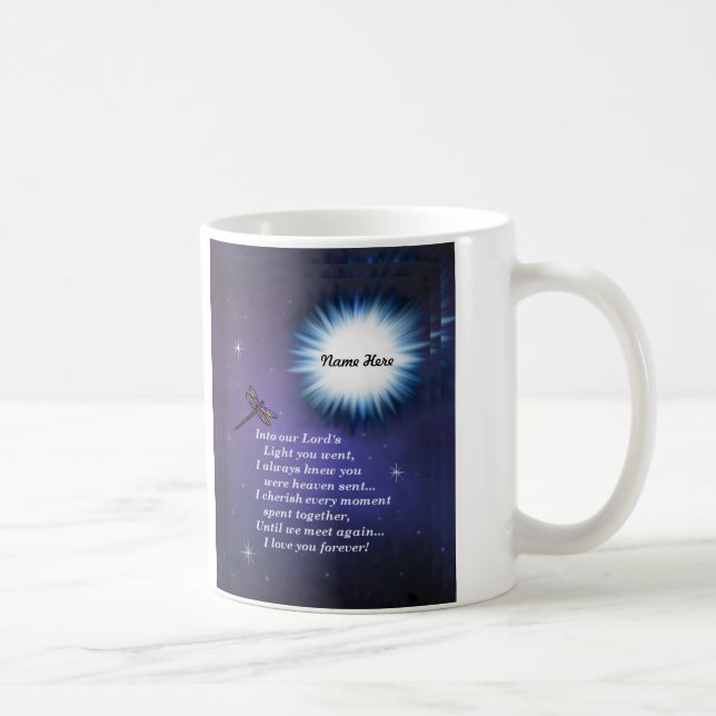Into The Light Dragonfly Coffee Mug (Right)