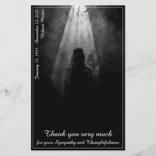 Into the Light - Goodbye My Dear Thank You Card