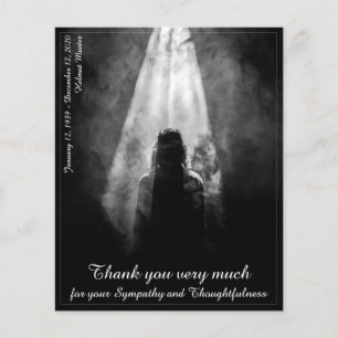 Into the Light - Goodbye My Dear Thank You Card