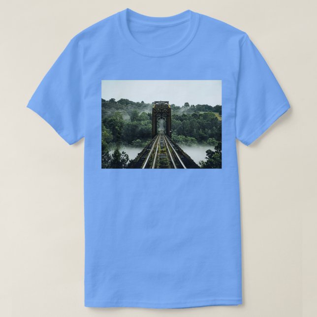 Into the misty railroad T-Shirt (Design Front)
