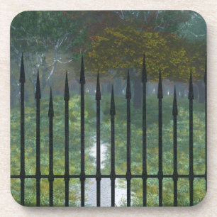 Into the Old Forest Cork Coaster