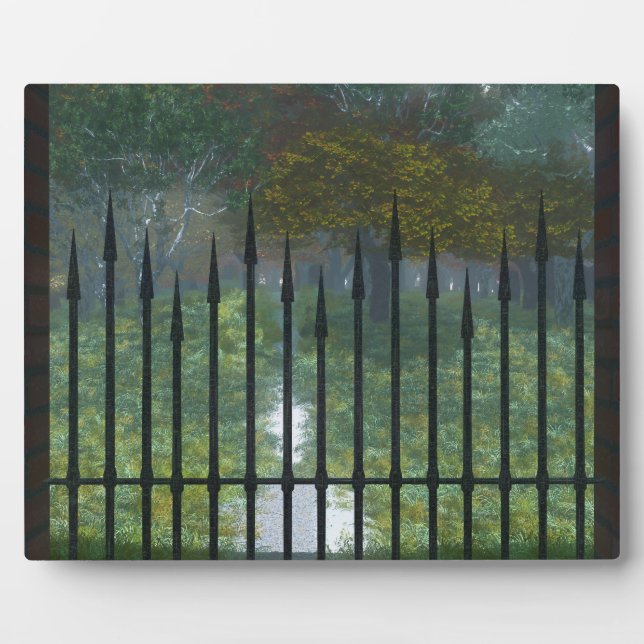 Into the Old Forest Photo Plaque (Front)