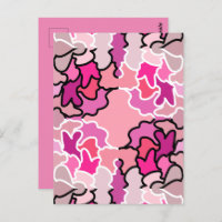 Into The Pink Mid Century Geometric Pattern Art