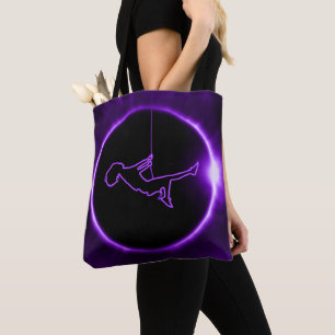 into the purple sun - tote bag