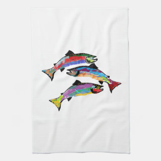 INTO THE SCHOOL TEA TOWEL