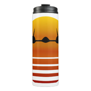 Into the Sunset - The Blackbird Thermal Tumbler