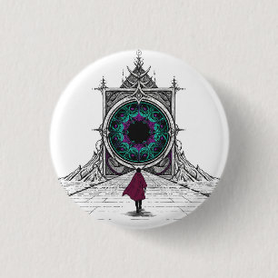 Into The Void 3 Cm Round Badge