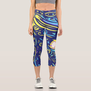Into the Vortex Capri Leggings