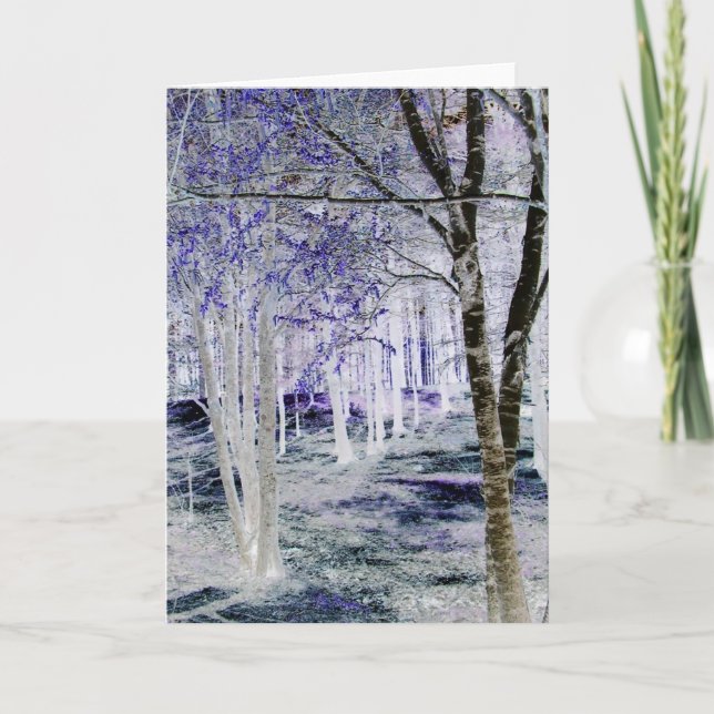 Into the woods... card (Front)