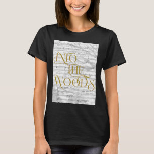 Into the Woods Sheet Music Poster T-Shirt