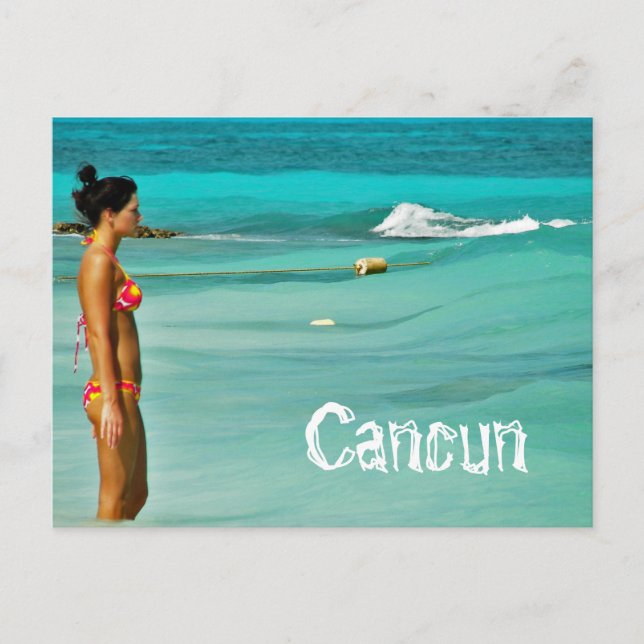 intotheblue, Cancun Postcard (Front)