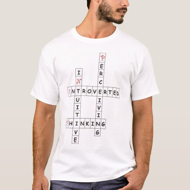 INTP crossword T-Shirt (Front)