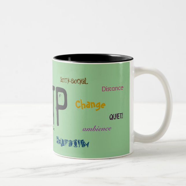 INTP - Customised Two-Tone Coffee Mug (Right)