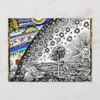 Intracate Celestial sphere Sun Moon Stars Planets