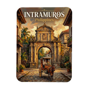 Intramuros Philippines Magnet